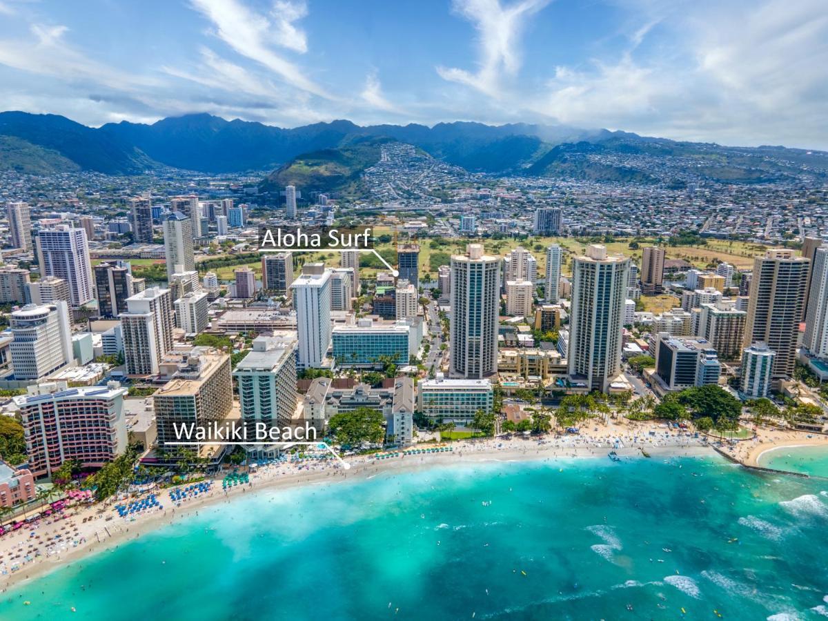 Beautiful Studio In The Heart Of Vibrant Waikiki Apartment Honolulu Bagian luar foto