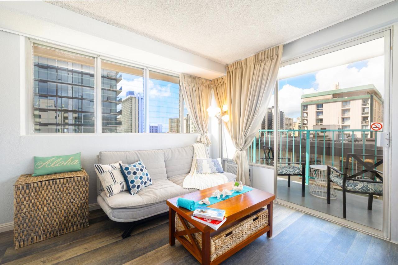 Beautiful Studio In The Heart Of Vibrant Waikiki Honolulu Bagian luar foto