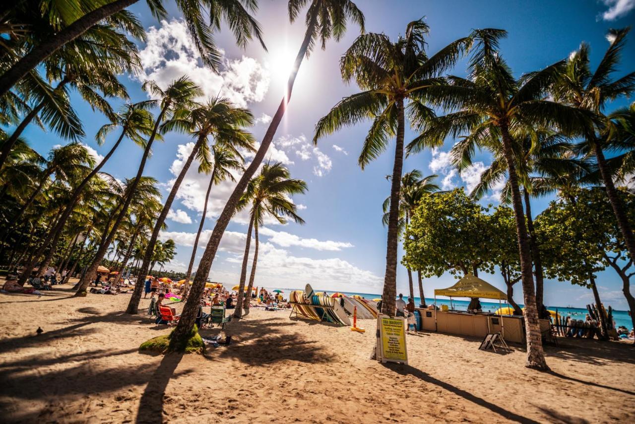 Beautiful Studio In The Heart Of Vibrant Waikiki Honolulu Bagian luar foto